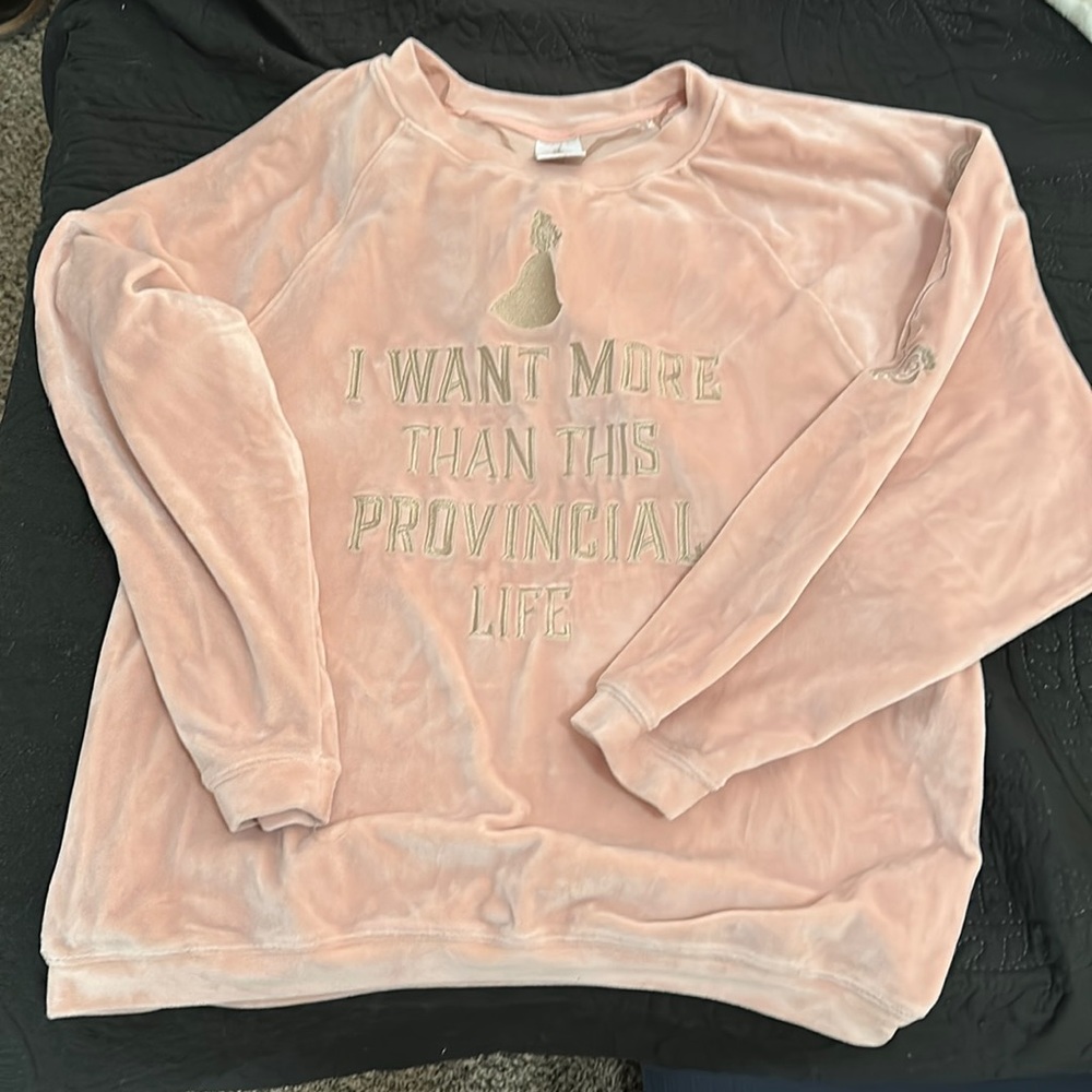 Disney beauty and the beast sweatshirt